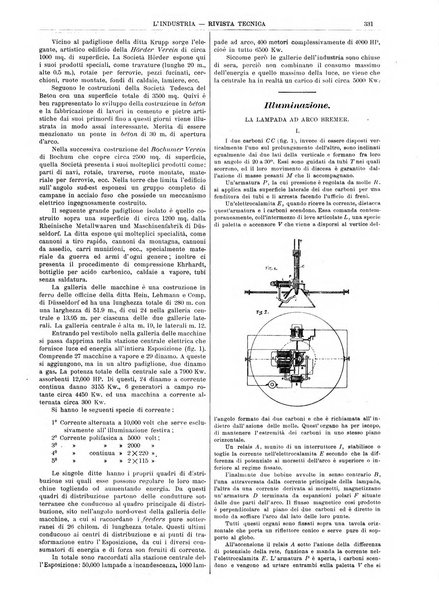 L'industria rivista tecnica ed economica illustrata