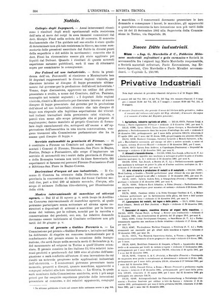 L'industria rivista tecnica ed economica illustrata