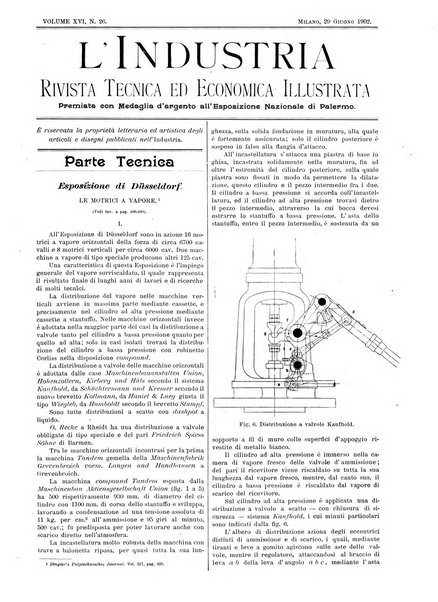 L'industria rivista tecnica ed economica illustrata