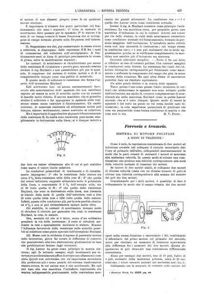 L'industria rivista tecnica ed economica illustrata