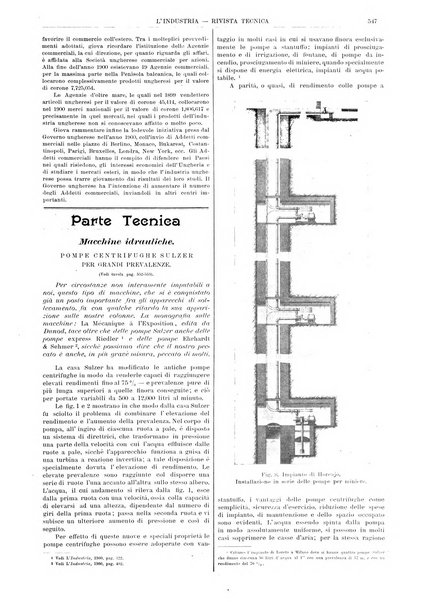 L'industria rivista tecnica ed economica illustrata