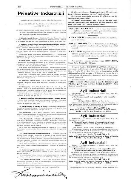 L'industria rivista tecnica ed economica illustrata