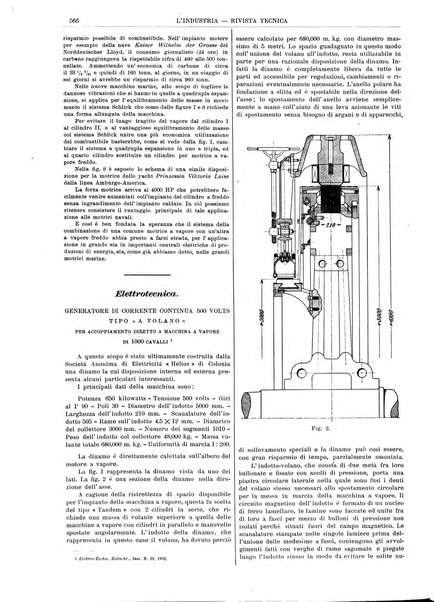 L'industria rivista tecnica ed economica illustrata