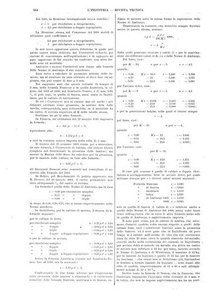 L'industria rivista tecnica ed economica illustrata