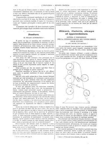 L'industria rivista tecnica ed economica illustrata