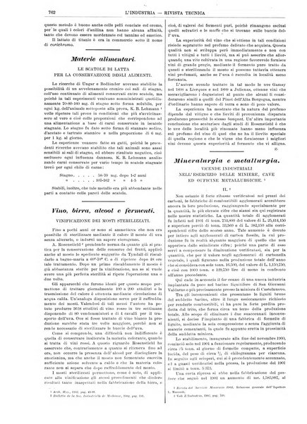 L'industria rivista tecnica ed economica illustrata