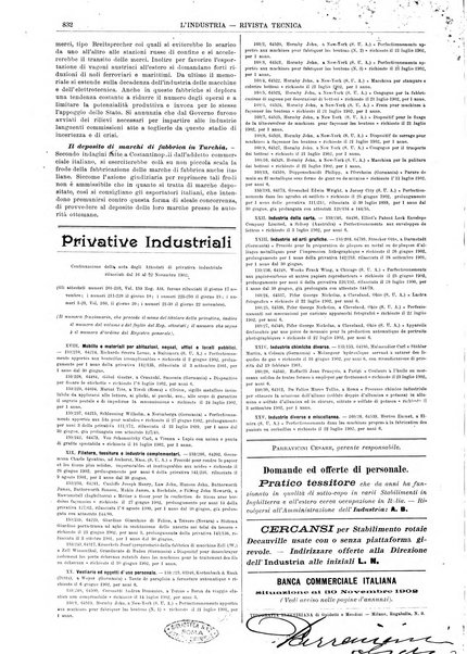 L'industria rivista tecnica ed economica illustrata