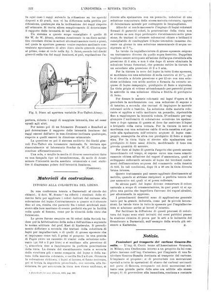 L'industria rivista tecnica ed economica illustrata