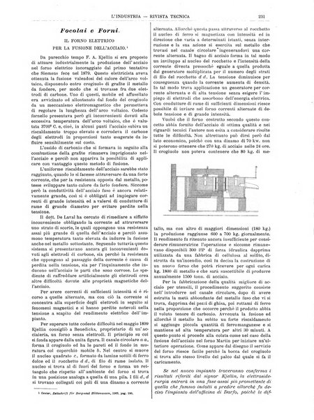 L'industria rivista tecnica ed economica illustrata