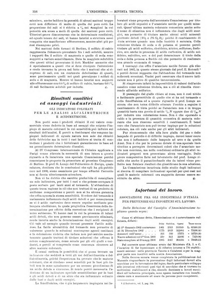 L'industria rivista tecnica ed economica illustrata