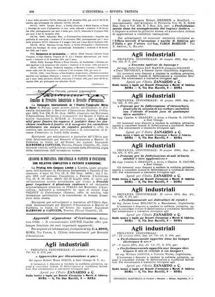 L'industria rivista tecnica ed economica illustrata