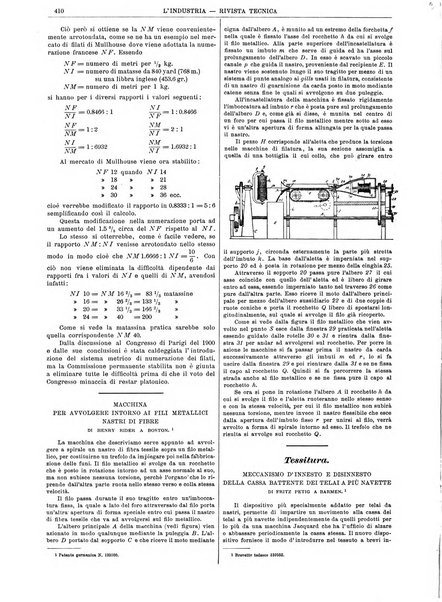 L'industria rivista tecnica ed economica illustrata