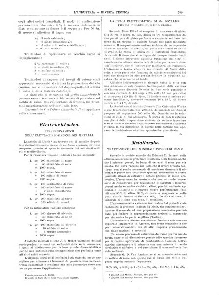 L'industria rivista tecnica ed economica illustrata