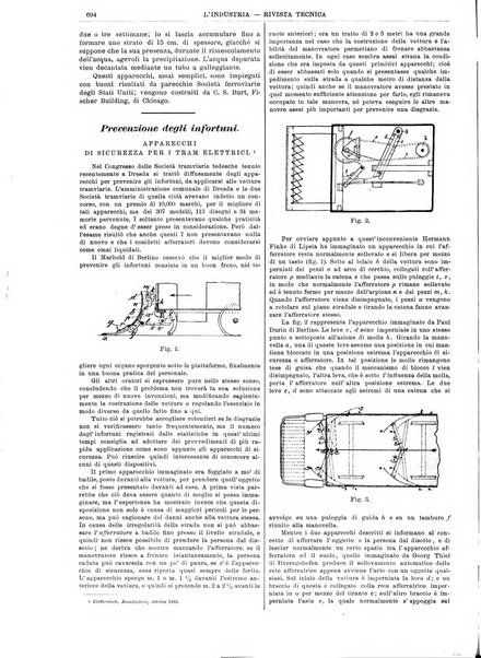 L'industria rivista tecnica ed economica illustrata