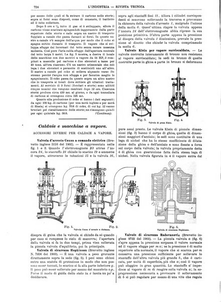 L'industria rivista tecnica ed economica illustrata