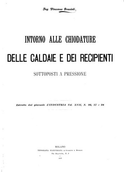 L'industria rivista tecnica ed economica illustrata