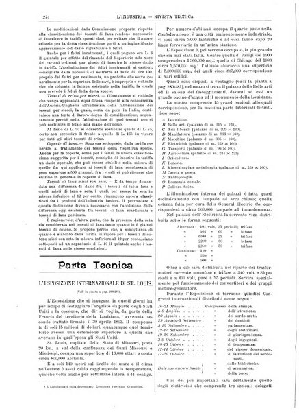 L'industria rivista tecnica ed economica illustrata