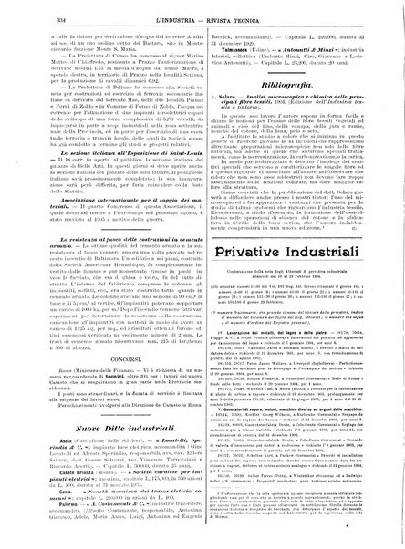 L'industria rivista tecnica ed economica illustrata