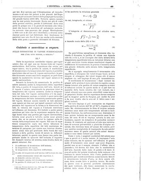 L'industria rivista tecnica ed economica illustrata