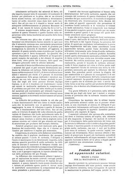 L'industria rivista tecnica ed economica illustrata