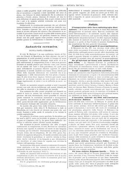 L'industria rivista tecnica ed economica illustrata