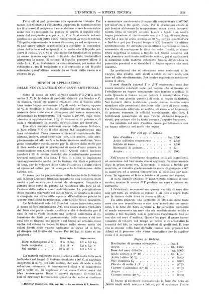 L'industria rivista tecnica ed economica illustrata