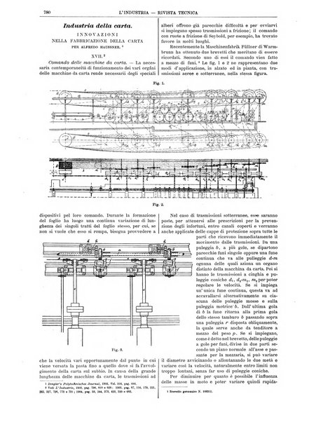 L'industria rivista tecnica ed economica illustrata