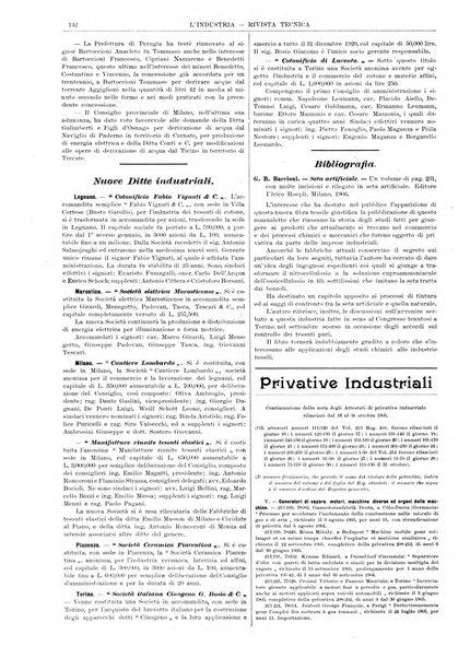 L'industria rivista tecnica ed economica illustrata