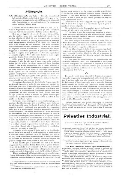 L'industria rivista tecnica ed economica illustrata