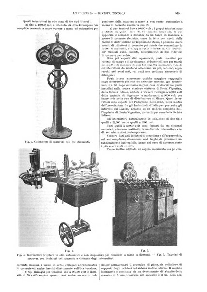 L'industria rivista tecnica ed economica illustrata