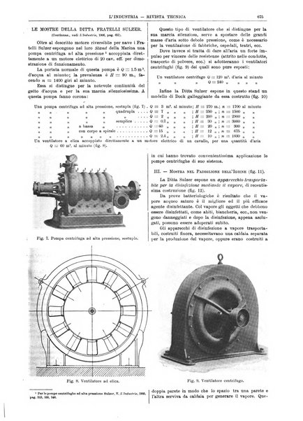 L'industria rivista tecnica ed economica illustrata