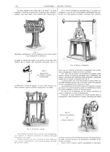 L'industria rivista tecnica ed economica illustrata