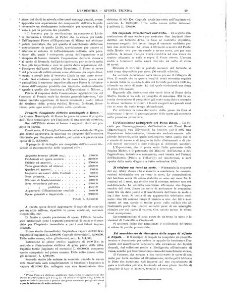 L'industria rivista tecnica ed economica illustrata