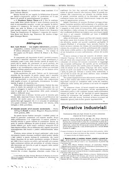 L'industria rivista tecnica ed economica illustrata