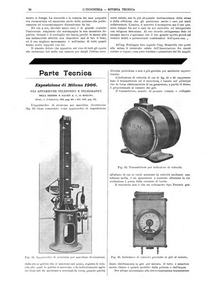 L'industria rivista tecnica ed economica illustrata