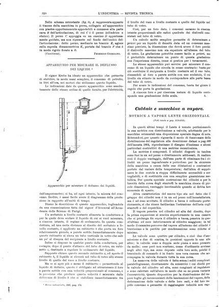 L'industria rivista tecnica ed economica illustrata