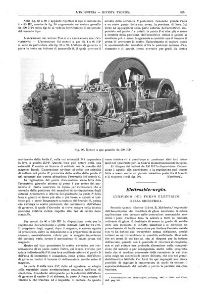 L'industria rivista tecnica ed economica illustrata