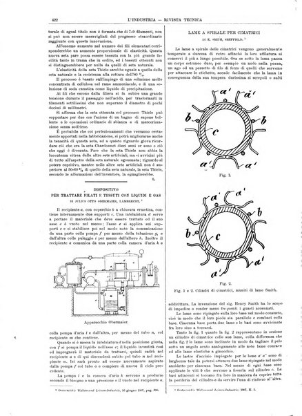 L'industria rivista tecnica ed economica illustrata