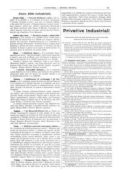 L'industria rivista tecnica ed economica illustrata