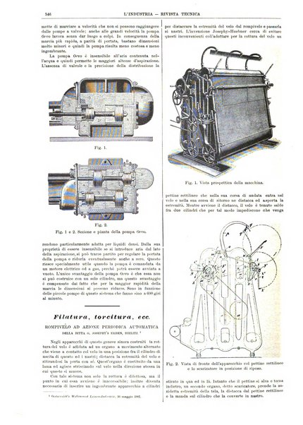 L'industria rivista tecnica ed economica illustrata