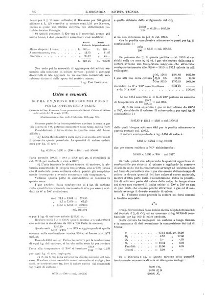 L'industria rivista tecnica ed economica illustrata