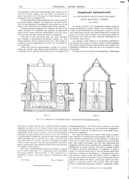 L'industria rivista tecnica ed economica illustrata