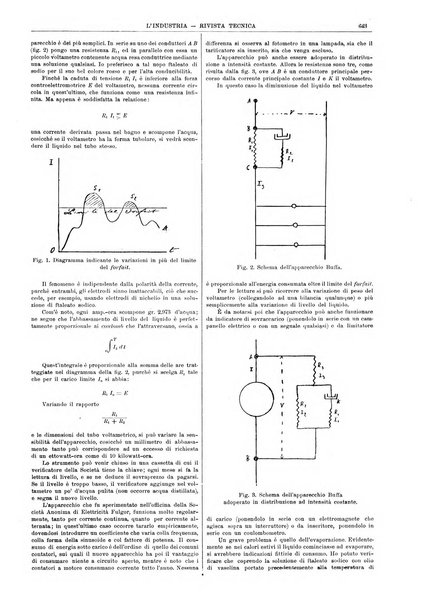 L'industria rivista tecnica ed economica illustrata