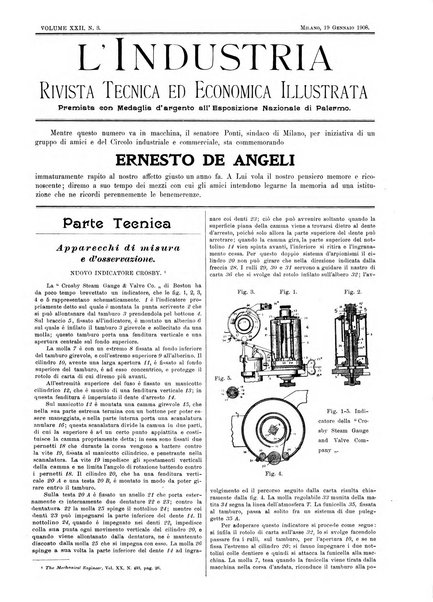 L'industria rivista tecnica ed economica illustrata