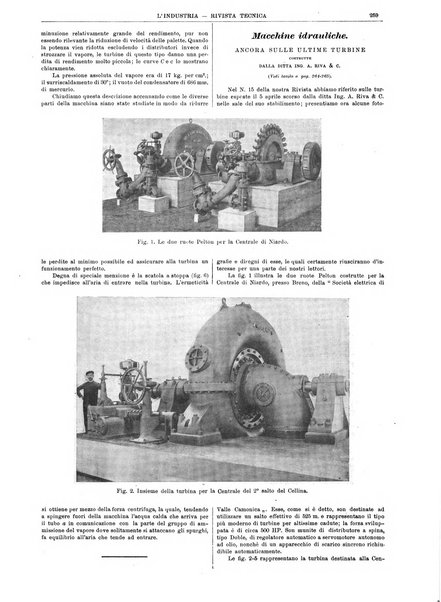 L'industria rivista tecnica ed economica illustrata