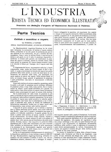 L'industria rivista tecnica ed economica illustrata