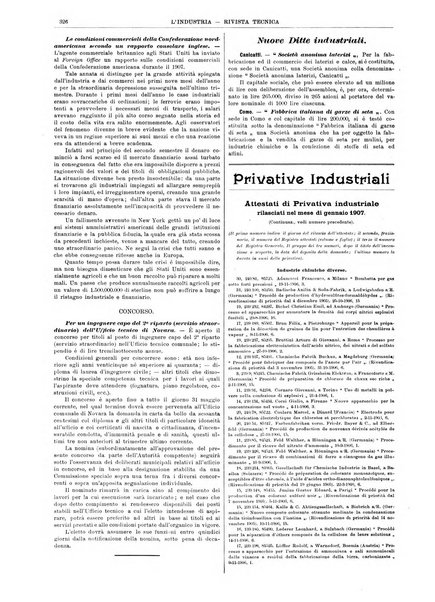 L'industria rivista tecnica ed economica illustrata