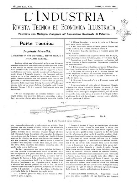 L'industria rivista tecnica ed economica illustrata