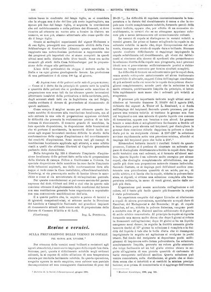 L'industria rivista tecnica ed economica illustrata