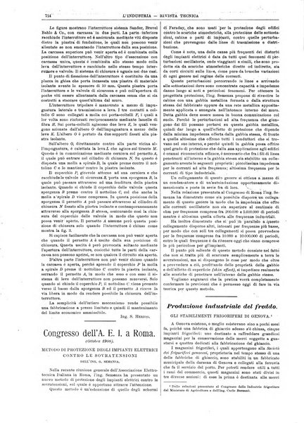 L'industria rivista tecnica ed economica illustrata